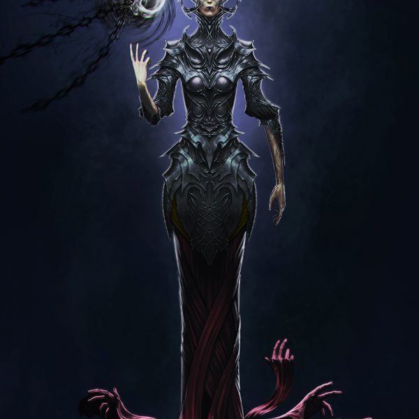 Countess of Torment - Fantasy Female Undead Character - Tsaber - Tsaber