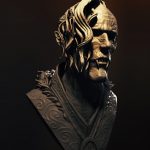Vampire bust- Zbrush Sculpting - Tsaber