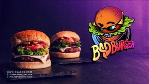 Bad Burger – Logo design – Branding – Tsaber