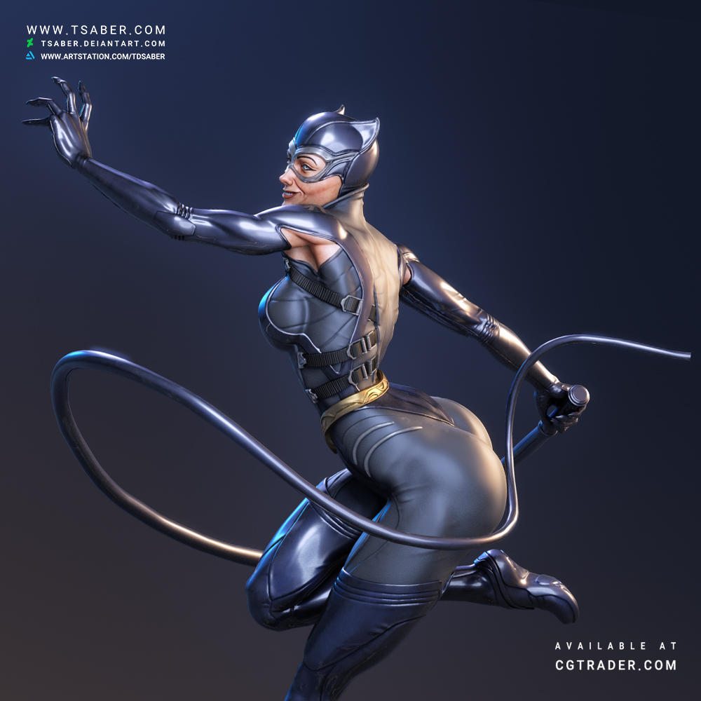 Catwoman Statue- DC Comics Collcetibles - Tsaber
