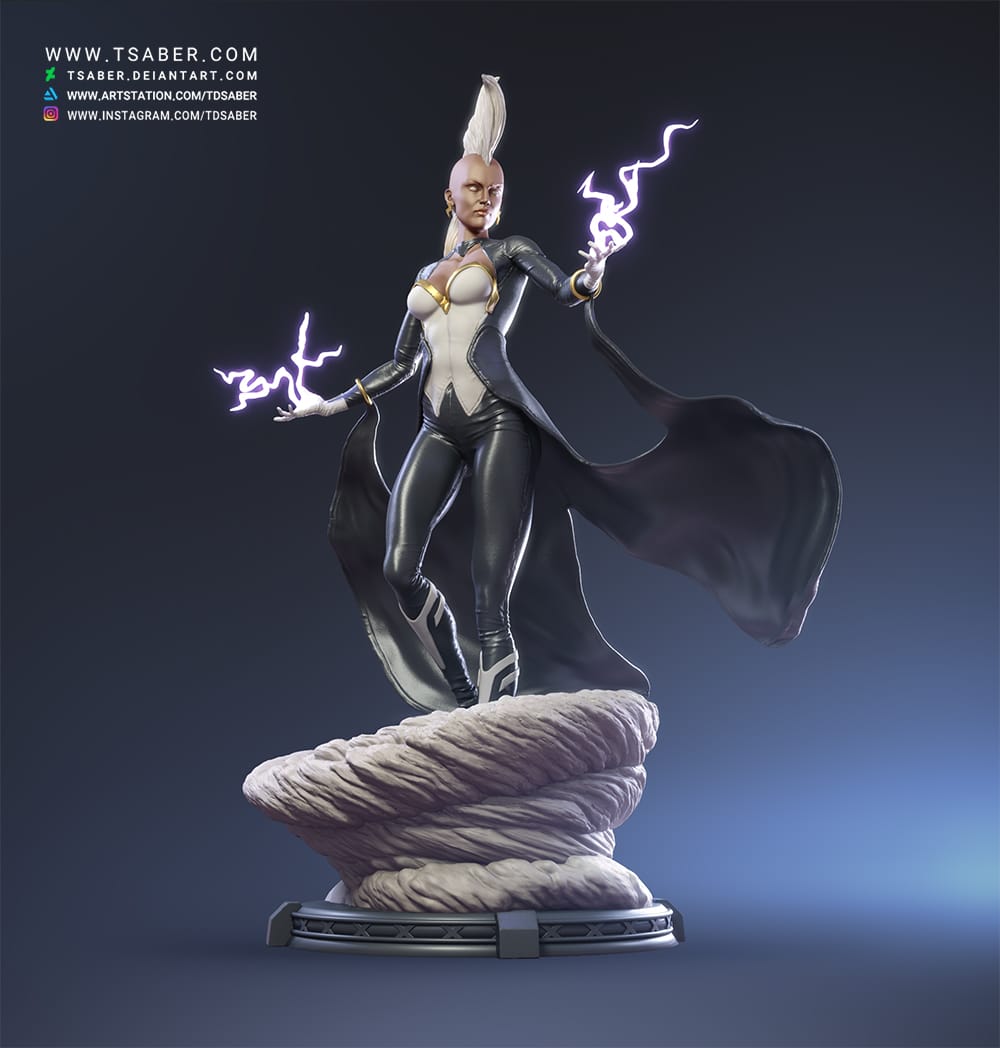 Storm Statue - Marvel X-men Collectibles - Tsaber