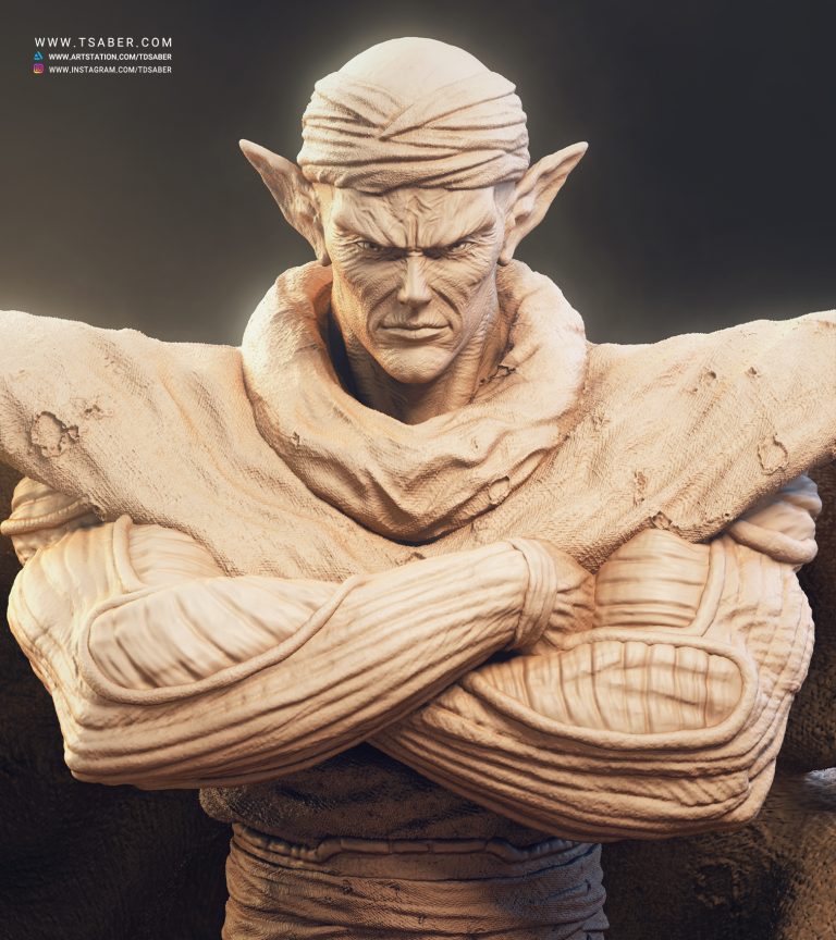 Piccolo Zbrush Statue - Dragon Ball Z Collectibles - Tsaber