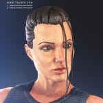 Lara Croft Tomb Raider Statue collectibles - Tsaber