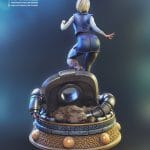Android 18 statue - Dragon Ball Z collectibles