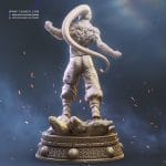 Majin Buu Zbrush statue Sculpture - Dragon Ball Z Fan art - Tsaber