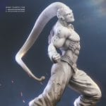 Majin Buu Zbrush statue Sculpture - Dragon Ball Z collectibles- Tsaber