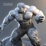 Hulk Statue - Marvel Comics Collectibles - Tsaber