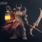 Death Knight Statue Collectibles- Myths of Valor -Tsaber