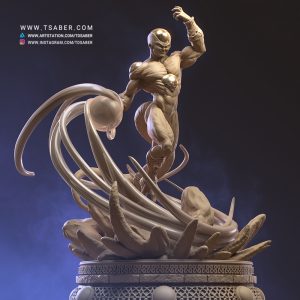 Frieza Statue Zbrush – DragonBall Z Collectibles – Tsaber