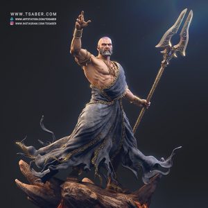 Hades Statue – Blood OF Zeus Collectible – Tsaber