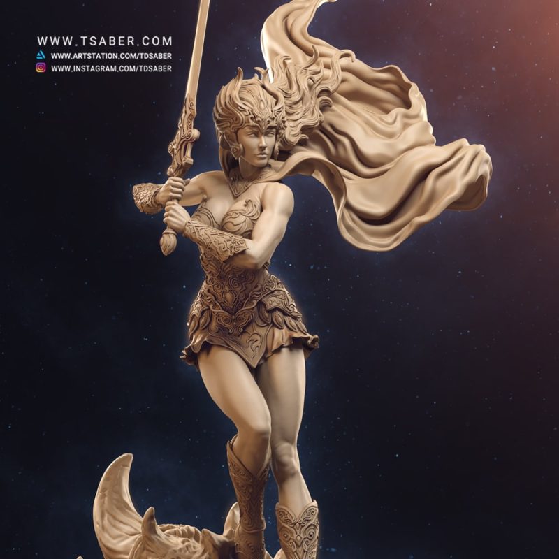 Shera Statue - Masters of the Universe - Thumbnail