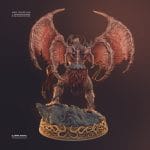 Gumersizek - Demon Lord Statue - Djinn Wars Collectibles - Tsaber