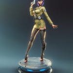 Ghost in the Shell - Major Statue - Tsaber
