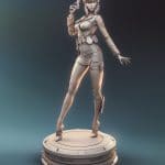 Ghost in the Shell - Major Statue - Tsaber