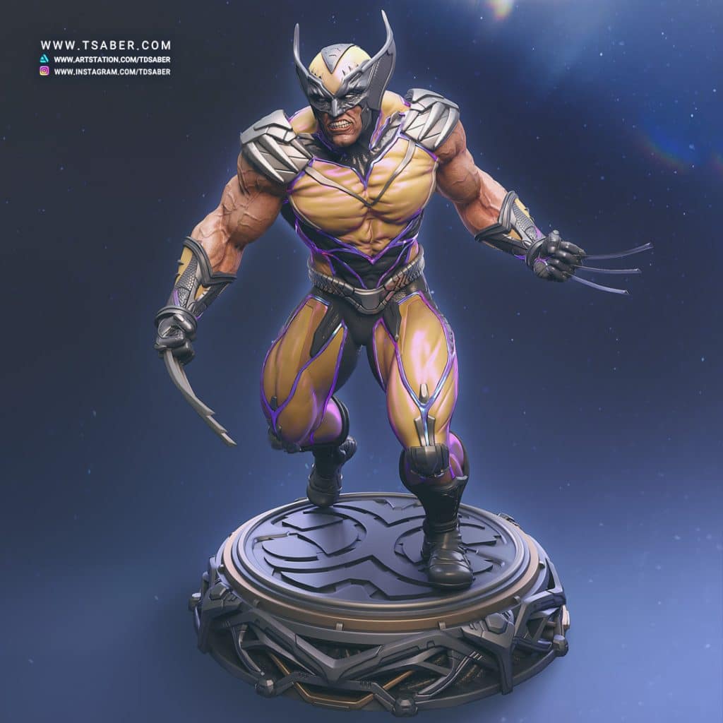 Wolverine Statue - Marvel Collectibles - Tsaber