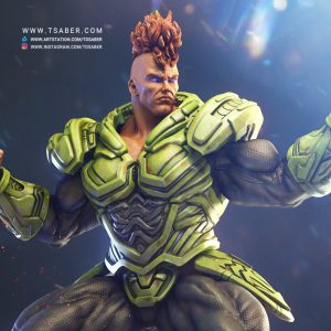 Android 16 statue- Dragon Ball Z Collectibles – Tsaber