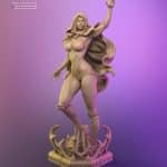 Raven Statue - DC Comics Collectibles – 3D Print custom sculpture - Taregh Saber – Tsaber - 06