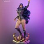 Raven Statue - DC Comics Collectibles – 3D Print custom sculpture - Taregh Saber – Tsaber - 01