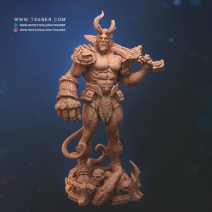 Hellboy Zbrush sculpture