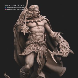 Apollo Sculpture – 3D Zbrush Statue