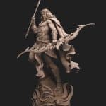 Apollo Sculpture – 3D Zbrush Statue – Tsaber 3