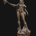 Evil Lyn - Heman - Masters of the Universe – 3D Zbrush Statue - Tsaber 03