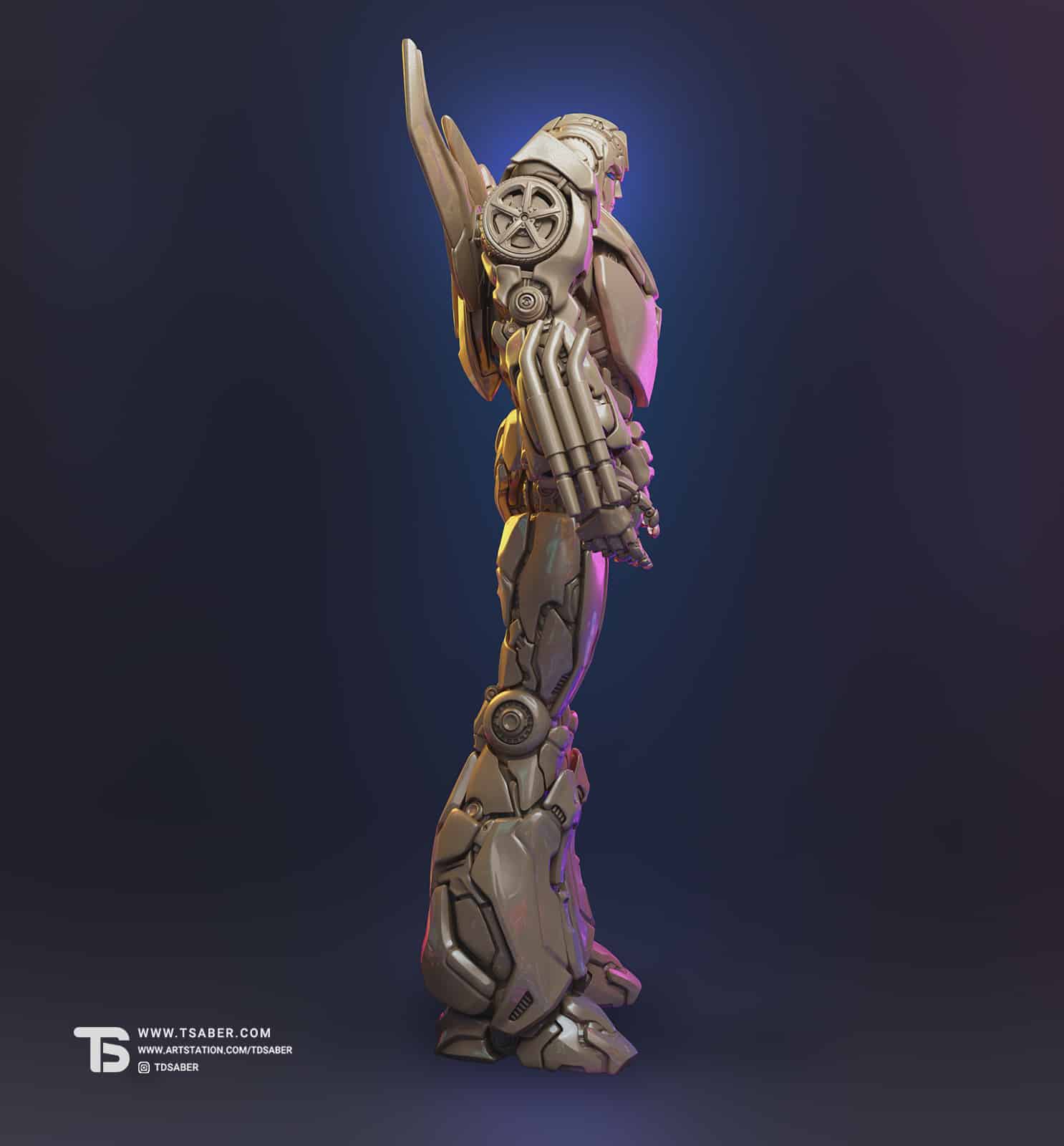 Hot Rod – Transformers collectibles – Statue DLX Figure - Tsaber 05