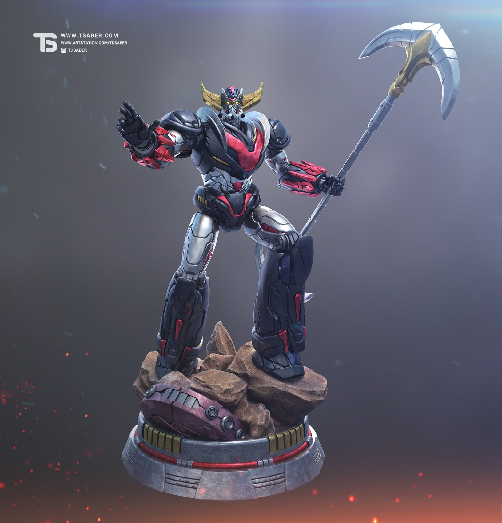 UFO Robo Grendizer Statue – Tsaber 01