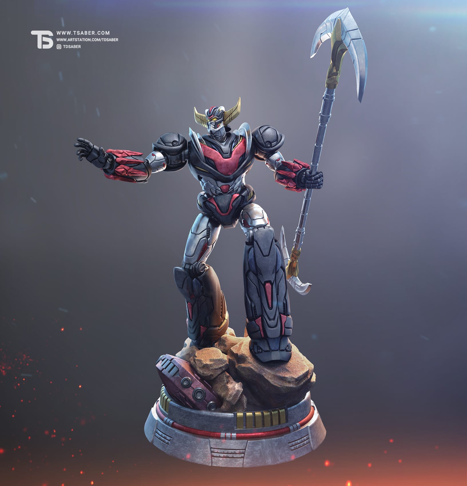 UFO Robo Grendizer Statue – Tsaber 02