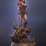 3D Amazon Princess Statue - Greek Mythology – Tsaber 04