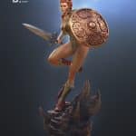 Teela Statue figurine – Masters of the Universe – MOTU – sculpted by Tsaber 02