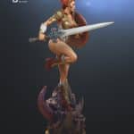 Teela Statue figurine – Masters of the Universe – MOTU – sculpted by Tsaber 05