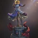 Saber Statue - Stay Night Stay – Anime Collectible – 3D Zbrush Sculpture - TSaber 2