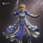 Saber Statue - Stay Night Stay – Anime Collectible – 3D Zbrush Sculpture - TSaber 3