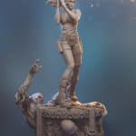 Lara Croft Sculpture – Tomb Raider collectible – Tsaber 04