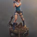 Lara Croft Figurine – Tomb Raider collectible – Tsaber 07