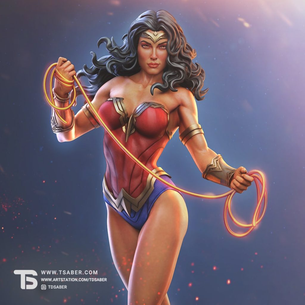 Wonder Woman Statue – Justice League Collectibles – DC Comics - Tsaber