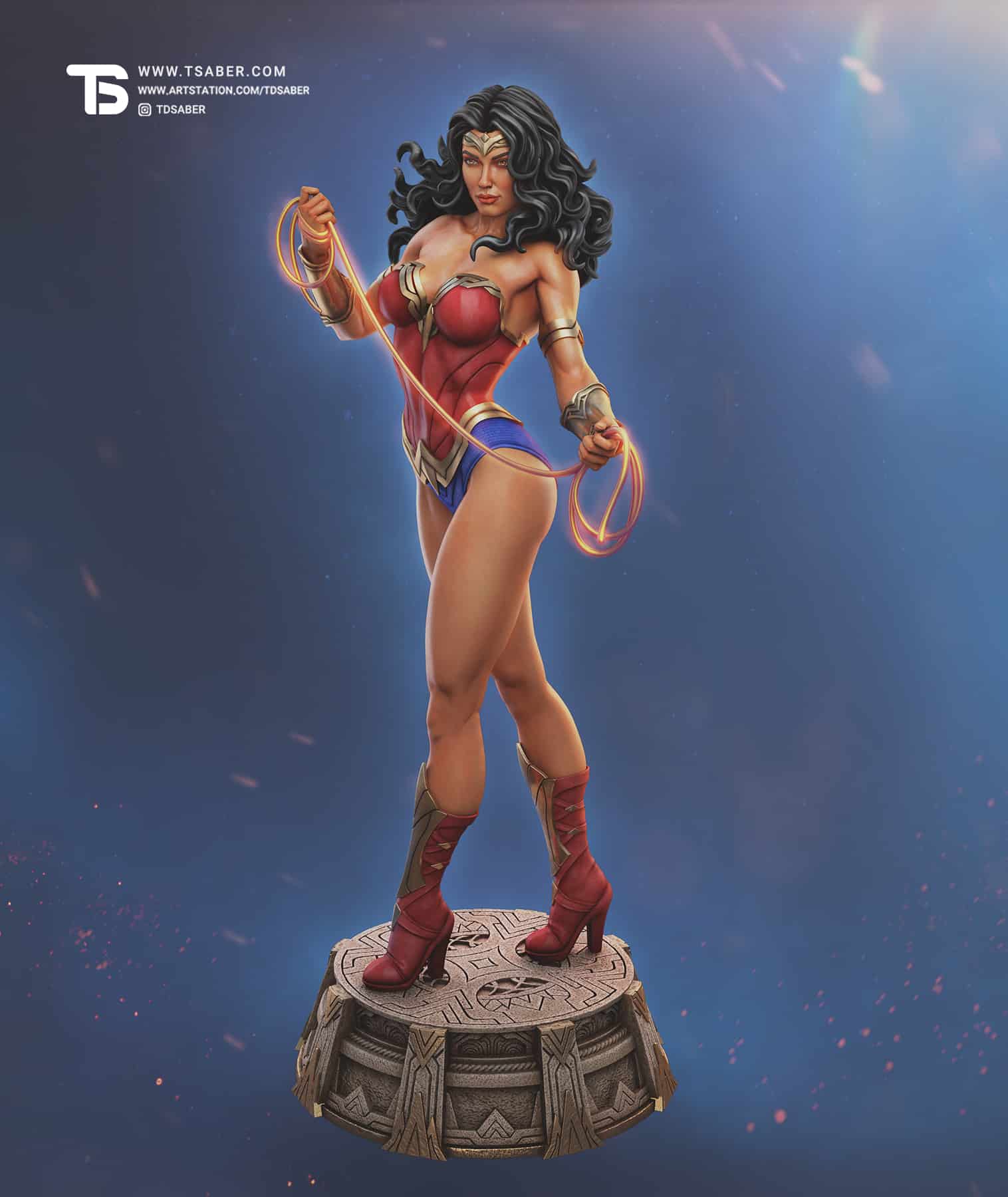 Wonder Woman Statue – Justice League Collectibles – DC Comics - Tsaber 7