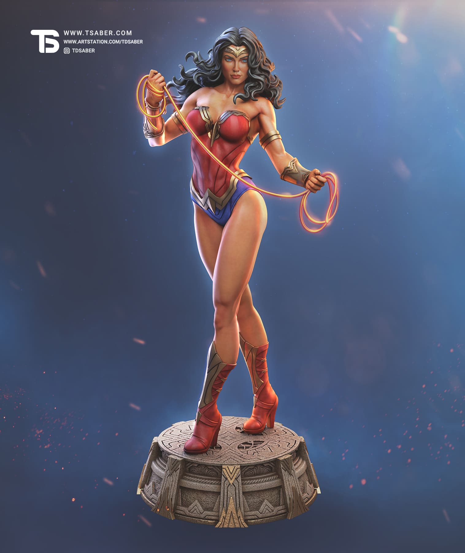 Wonder Woman Statue – Justice League Collectibles – DC Comics - Tsaber 6