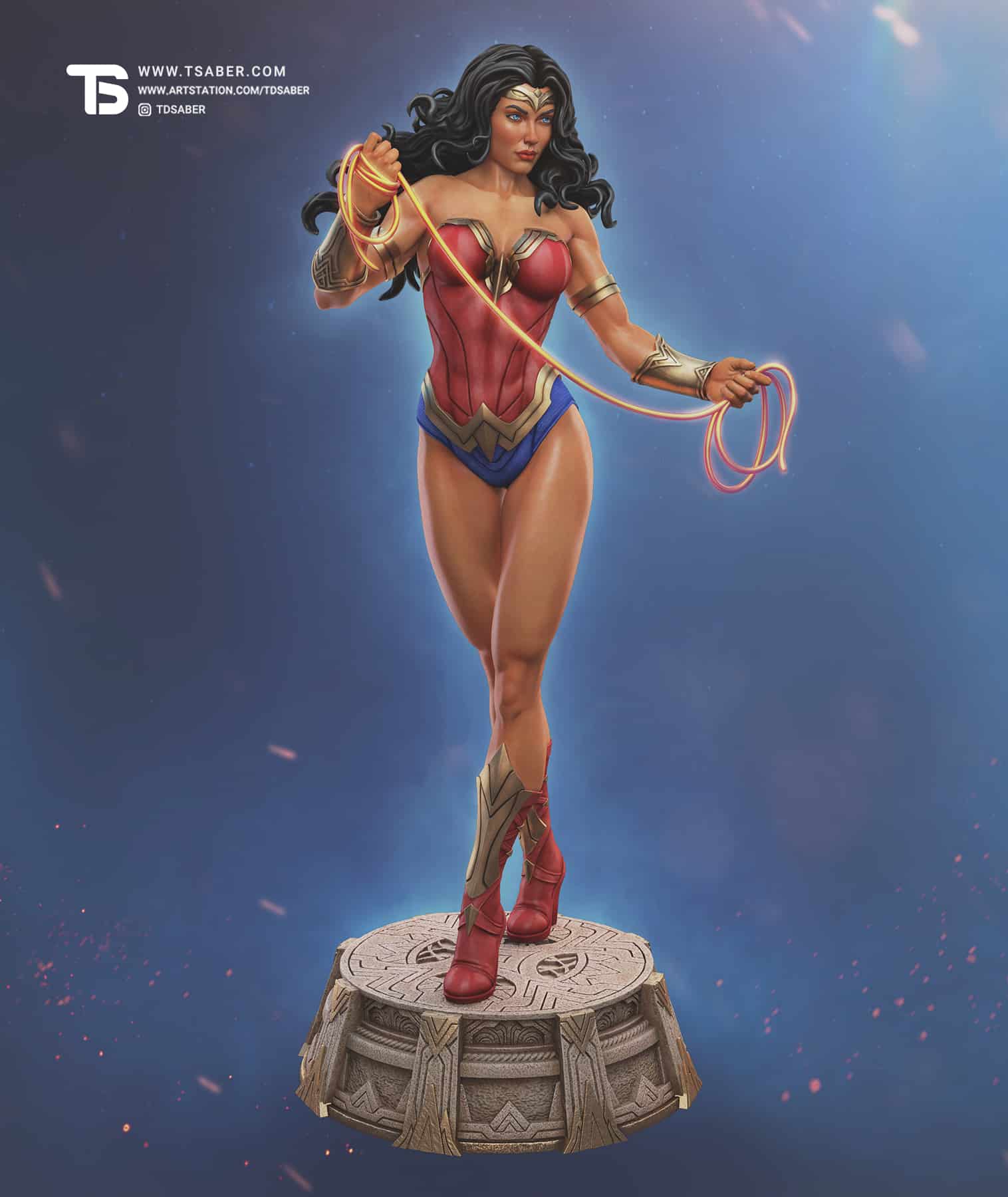 Wonder Woman Statue – Justice League Collectibles – DC Comics - Tsaber 8