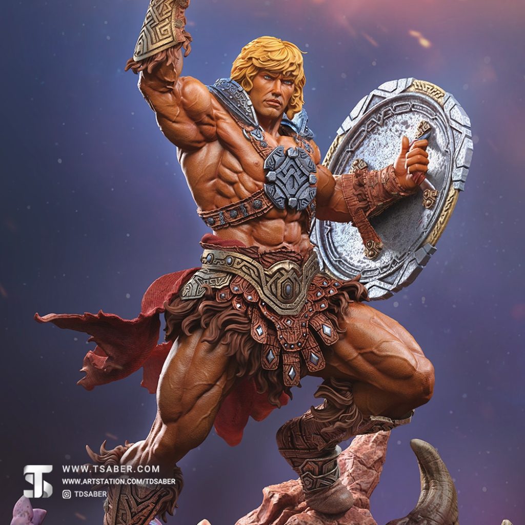 He-man Statue – Masters of the universe – motu collectibles – Tsaber