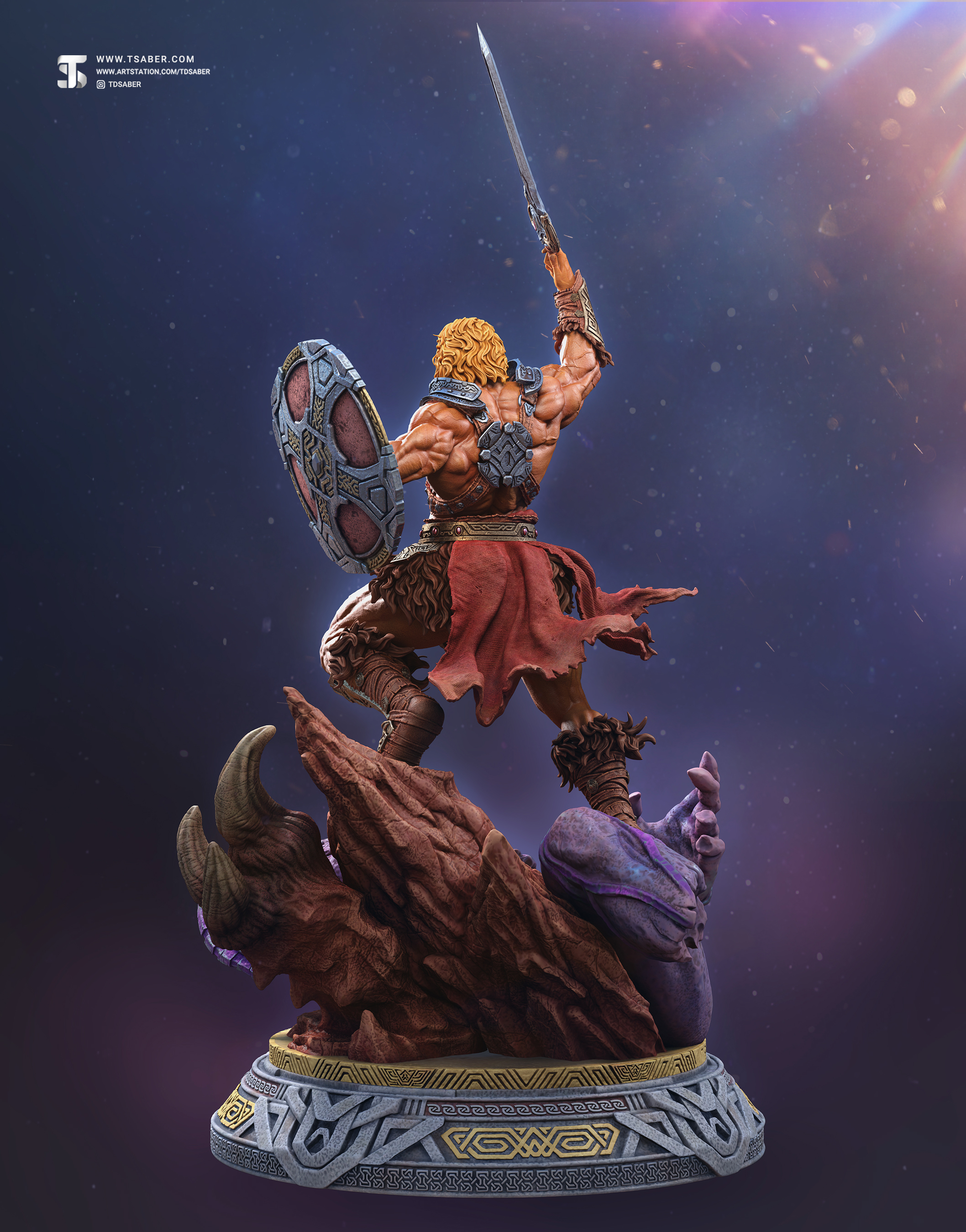 He-man Statue – Masters of the universe – motu collectibles – Tsaber 5