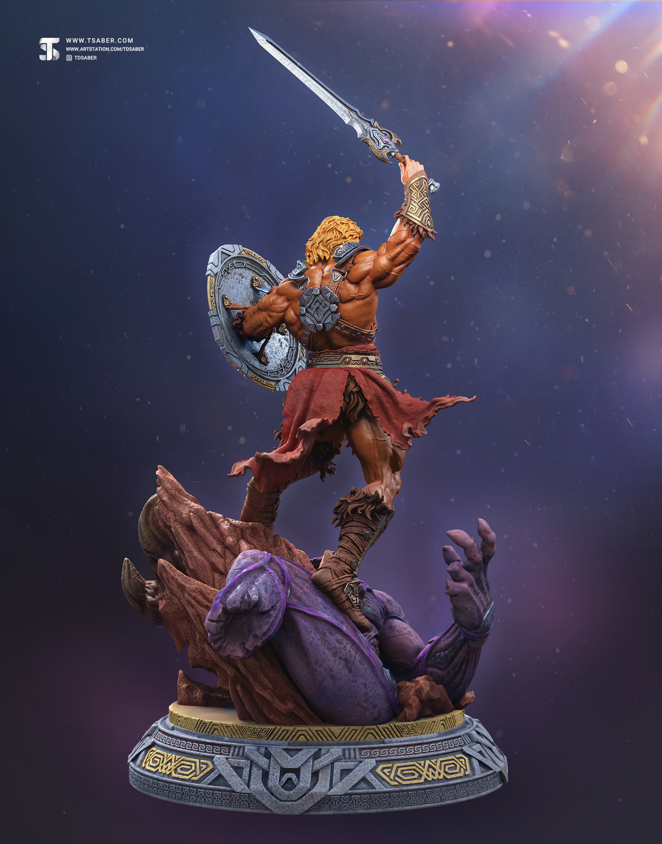 He-man Statue – Masters of the universe – motu collectibles – Tsaber 6