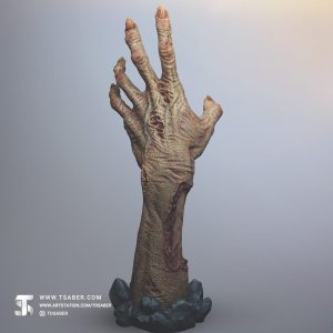 Zombie Hand Sculpture