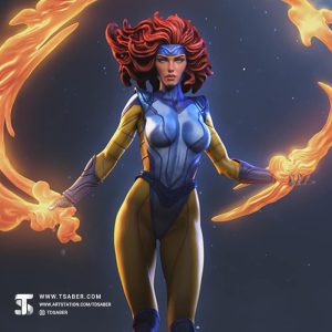 Jean Grey Statue X-men