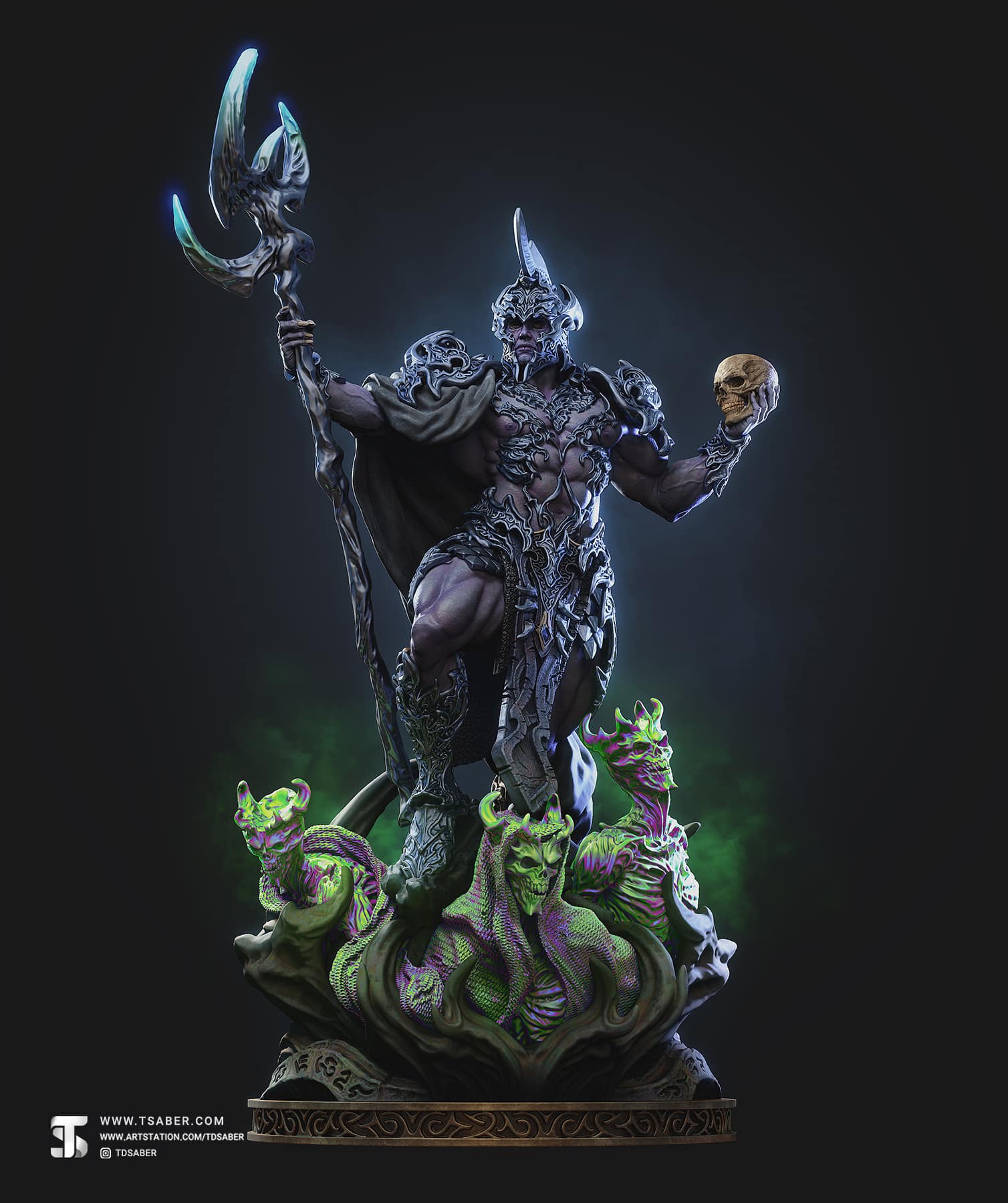 Titaridus – Tales of Evoran - Death God Statue – Tsaber 2