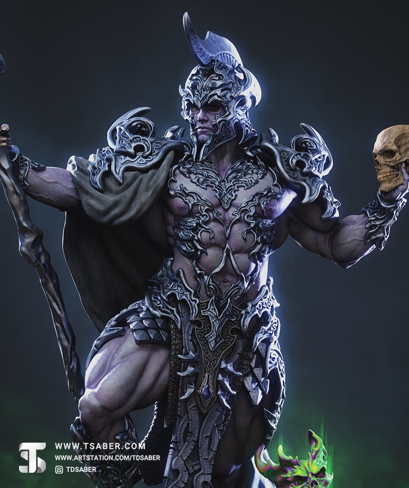 Titaridus – Tales of Evoran - Death God Statue – Tsaber 3