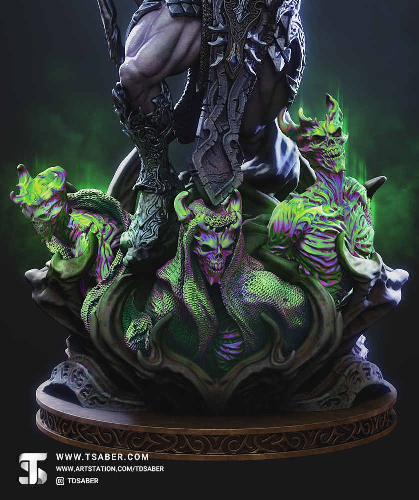 Titaridus – Tales of Evoran - Death God Statue – Tsaber 4