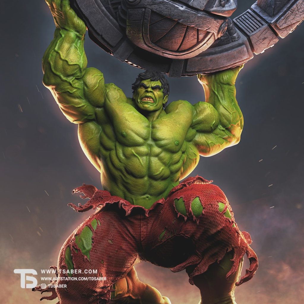 Hulk Statue - Marvel Figure Collectible – Tsaber